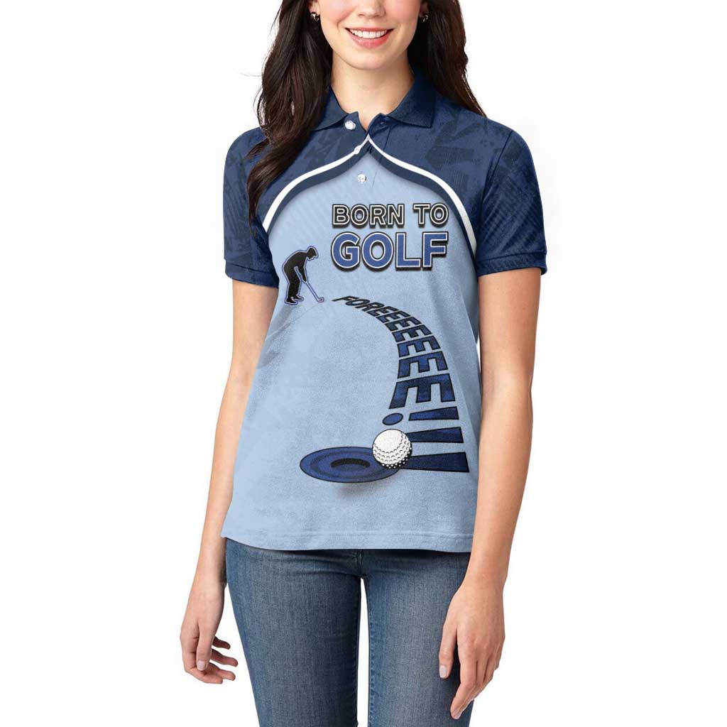 Golf Women Polo Shirt Sporty Style Navy - Wonder Print Shop