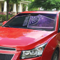 Darts Auto Sun Shade Galaxy Style Purple - Wonder Print Shop