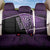 Darts Back Car Seat Cover Galaxy Style Purple - Wonder Print Shop