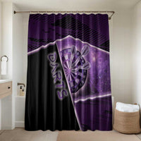 Darts Bathroom Set Galaxy Style Purple - Wonder Print Shop