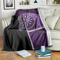 Darts Blanket Galaxy Style Purple - Wonder Print Shop