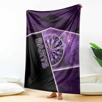 Darts Blanket Galaxy Style Purple - Wonder Print Shop