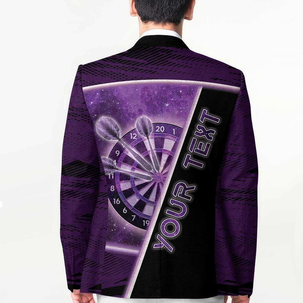 Personalized Darts Blazer Galaxy Style Purple - Wonder Print Shop