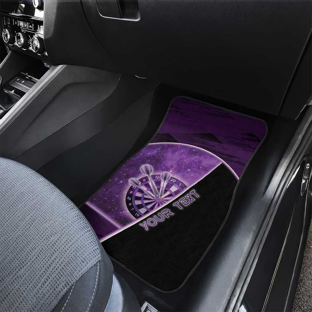 Darts Car Mats Galaxy Style Purple - Wonder Print Shop