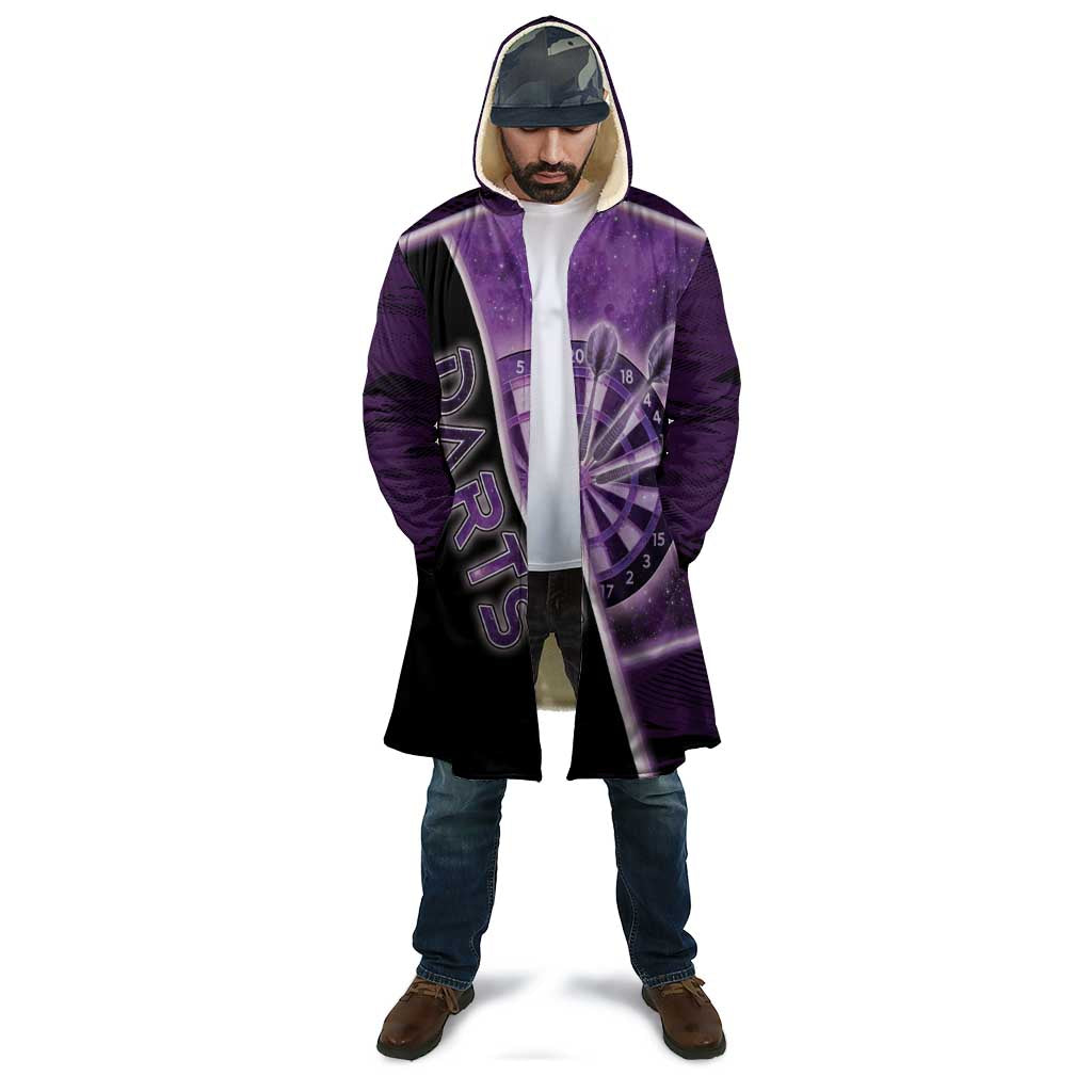Personalized Darts Cloak Galaxy Style Purple - Wonder Print Shop