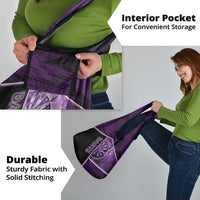 Darts Grocery Bag Galaxy Style Purple - Wonder Print Shop