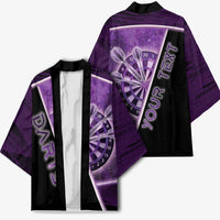 Personalized Darts Kimono Galaxy Style Purple - Wonder Print Shop