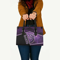 Darts Leather Bag Galaxy Style Purple - Wonder Print Shop