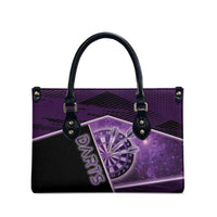 Darts Leather Bag Galaxy Style Purple - Wonder Print Shop