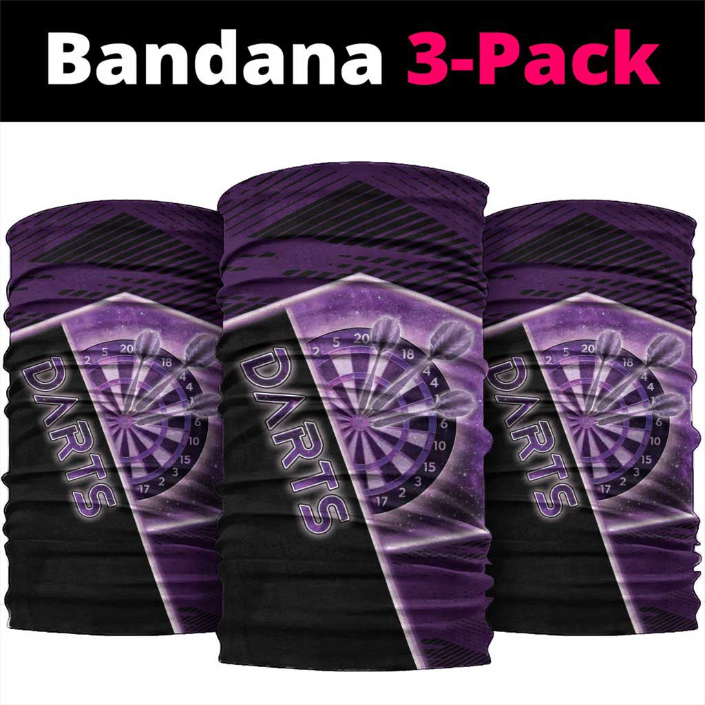 Darts Neck Gaiter Galaxy Style Purple - Wonder Print Shop