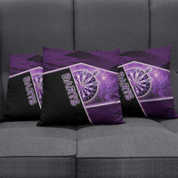 Darts Pillow Cover Galaxy Style Purple - Wonder Print Shop