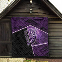 Darts Quilt Galaxy Style Purple - Wonder Print Shop