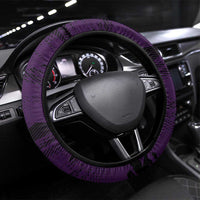 Darts Steering Wheel Cover Galaxy Style Purple - Wonder Print Shop