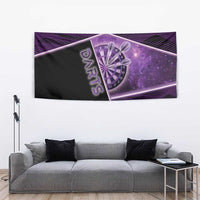 Darts Tapestry Galaxy Style Purple - Wonder Print Shop