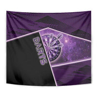 Darts Tapestry Galaxy Style Purple - Wonder Print Shop