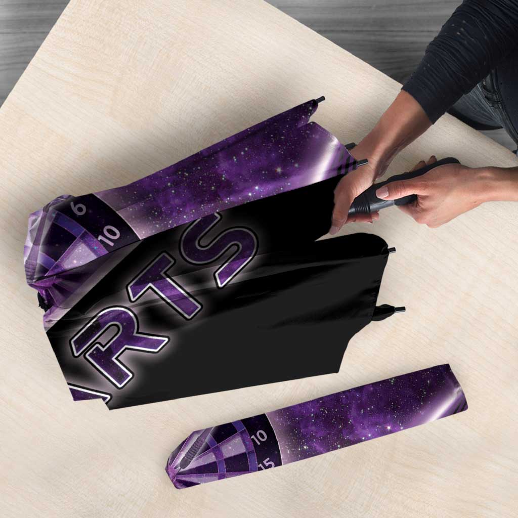 Darts Umbrella Galaxy Style Purple - Wonder Print Shop