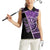 Personalized Darts Women Sleeveless Polo Shirt Galaxy Style Purple - Wonder Print Shop