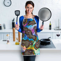 Hippie Apron Psychedelic Third Eye Art - Wonder Print Shop