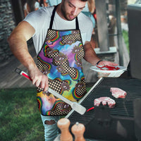 Hippie Apron Psychedelic Third Eye Art - Wonder Print Shop