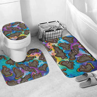 Hippie Bathroom Set Psychedelic Third Eye Art - Wonder Print Shop