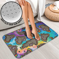 Hippie Bathroom Set Psychedelic Third Eye Art - Wonder Print Shop