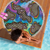 Hippie Beach Blanket Psychedelic Third Eye Art - Wonder Print Shop