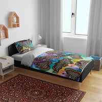 Hippie Bedding Set Psychedelic Third Eye Art - Wonder Print Shop