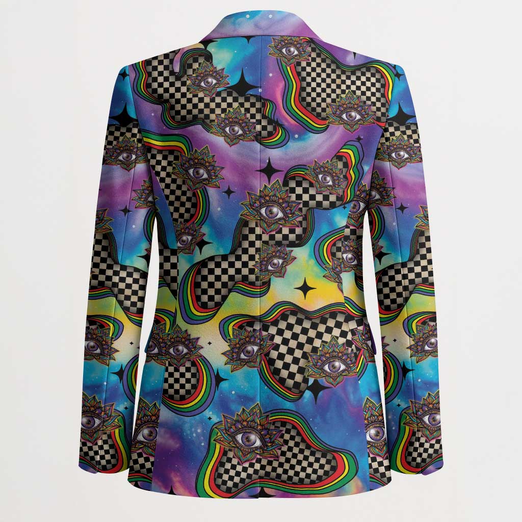 Hippie Blazer Psychedelic Third Eye Art - Wonder Print Shop