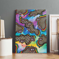 Hippie Canvas Wall Art Psychedelic Third Eye Art - Wonder Print Shop