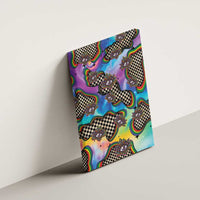 Hippie Canvas Wall Art Psychedelic Third Eye Art - Wonder Print Shop