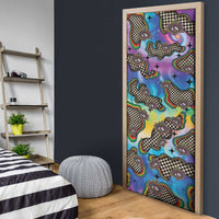 Hippie Door Cover Psychedelic Third Eye Art - Wonder Print Shop