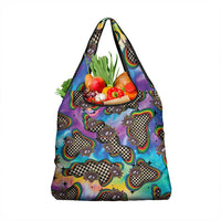 Hippie Grocery Bag Psychedelic Third Eye Art - Wonder Print Shop
