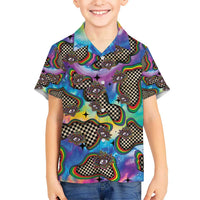 Hippie Hawaiian Shirt Psychedelic Third Eye Art - Wonder Print Shop