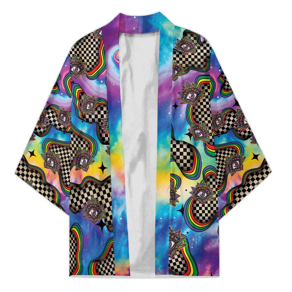 Hippie Kimono Psychedelic Third Eye Art - Wonder Print Shop