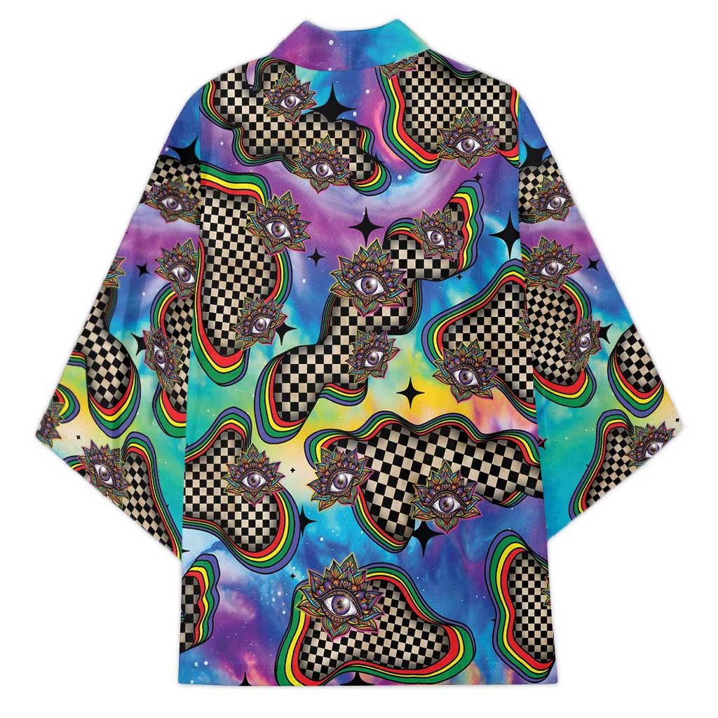 Hippie Kimono Psychedelic Third Eye Art - Wonder Print Shop