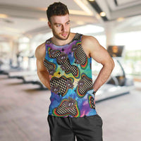 Hippie Men Tank Top Psychedelic Third Eye Art - Wonder Print Shop