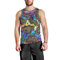 Hippie Men Tank Top Psychedelic Third Eye Art - Wonder Print Shop