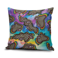 Hippie Pillow Cover Psychedelic Third Eye Art - Wonder Print Shop