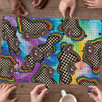 Hippie Puzzle Psychedelic Third Eye Art - Wonder Print Shop