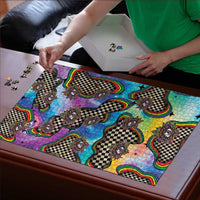 Hippie Puzzle Psychedelic Third Eye Art - Wonder Print Shop