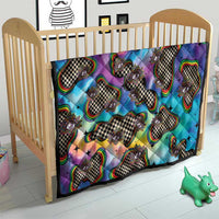 Hippie Quilt Psychedelic Third Eye Art - Wonder Print Shop