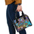 Hippie Shoulder Handbag Psychedelic Third Eye Art - Wonder Print Shop