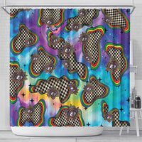 Hippie Shower Curtain Psychedelic Third Eye Art - Wonder Print Shop