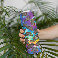 Hippie Skinny Tumbler Psychedelic Third Eye Art - Wonder Print Shop