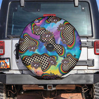 Hippie Spare Tire Cover Psychedelic Third Eye Art - Wonder Print Shop