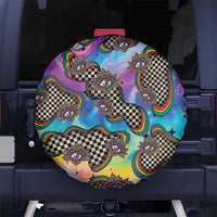 Hippie Spare Tire Cover Psychedelic Third Eye Art - Wonder Print Shop