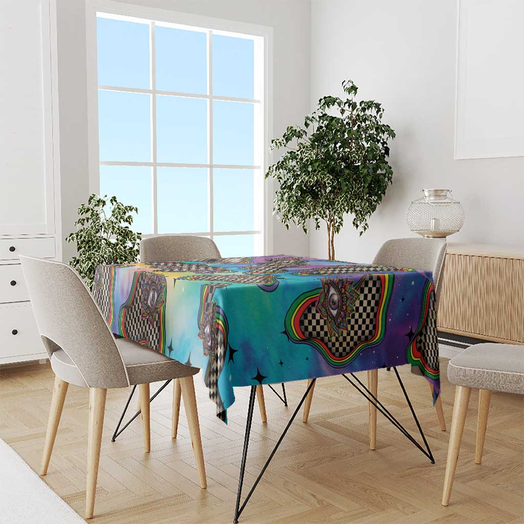 Hippie Tablecloth Psychedelic Third Eye Art - Wonder Print Shop