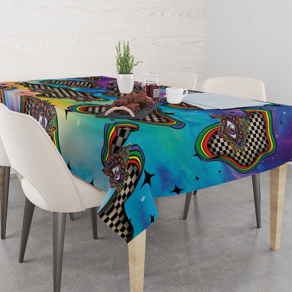 Hippie Tablecloth Psychedelic Third Eye Art - Wonder Print Shop