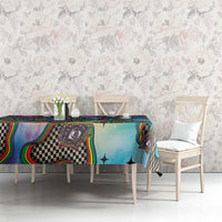 Hippie Tablecloth Psychedelic Third Eye Art - Wonder Print Shop