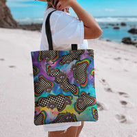 Hippie Tote Bag Psychedelic Third Eye Art - Wonder Print Shop